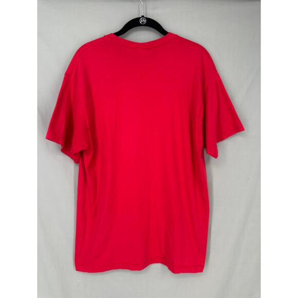 Vintage American Embassy Kuwait Shirt Mens Large Red Military Graphic Tee - Picture 3 of 5